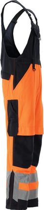 Mascot Ogrodniczki Z Kieszeniami Na Kolanach Safe Supreme (Kolor Pomarańcz Hi-Vis/Ciemny Granat, Rozmiar 76C50) - zdjęcie 3