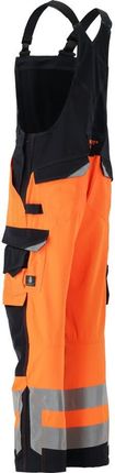 Mascot Ogrodniczki Z Kieszeniami Na Kolanach Safe Supreme (Kolor Pomarańcz Hi-Vis/Ciemny Granat, Rozmiar 76C50) - zdjęcie 2