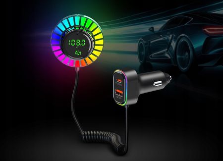 Xblitz X750 Zestaw głośnomówiący Bluetooth 5.3 transmiter FM USB-C PD - zdjęcie 3