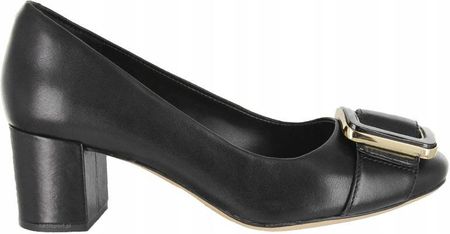 CLARKS Czółenka damskie Orabella Fame czarne skórzane 36