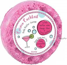 Zdjęcie Bomb Cosmetics Body Buffer Sponge - Gąbka pod prysznic z naturalnymi olejkami eterycznymi Cosmo Cocktail 200 g - Kobylin