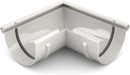 Bryza Narożnik zewnętrzny PVC 125mm Biały (62061)