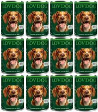 Lovdog Wild Turkey & Duck Karma Mokra Dla Psa Indyk Z Kaczką Jabłkiem I Majerankiem 12X400G