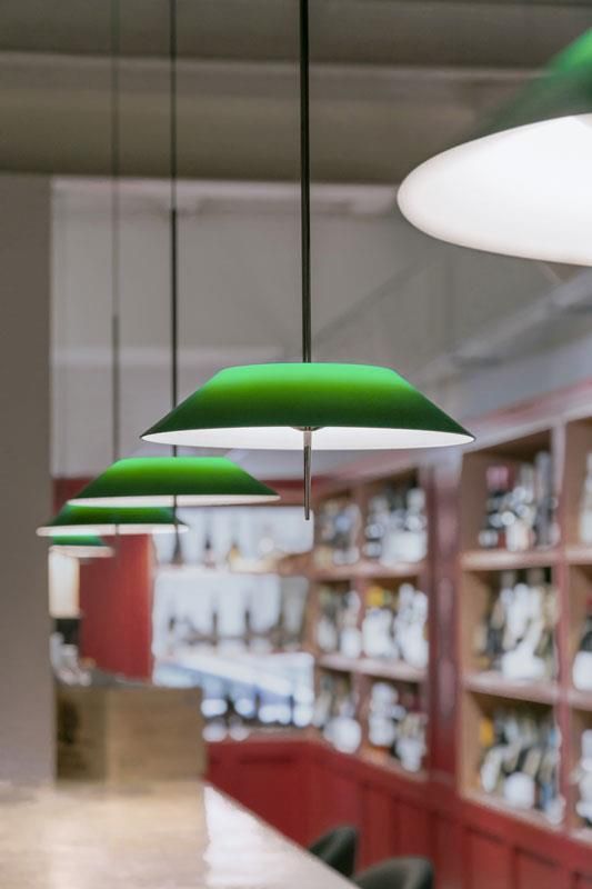 Zdjęcie Produkt z Outletu: Vibia Lampa Wisząca 552007/1B Mayfair Kolor Green + Graphite Led Ekspozycja - Wronki