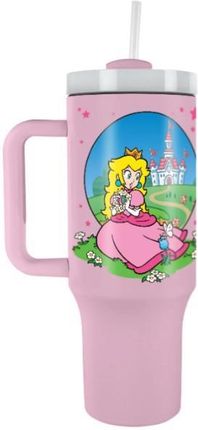 Super Mario (Peach) kubek podróżny ze słomką 1180ml MDB28165 - zdjęcie 4