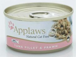 Applaws Wet Cat Food Karma Mokra Tuna Prawn Tuńczyk Krewetki 24 X 156G