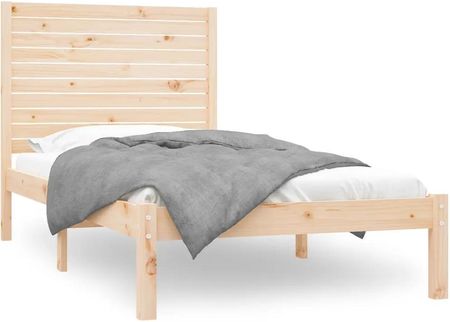 Zakito Home Rama Łóżka Z Litego Drewna Sosnowego 100X200 Naturalny (Zh3104598)