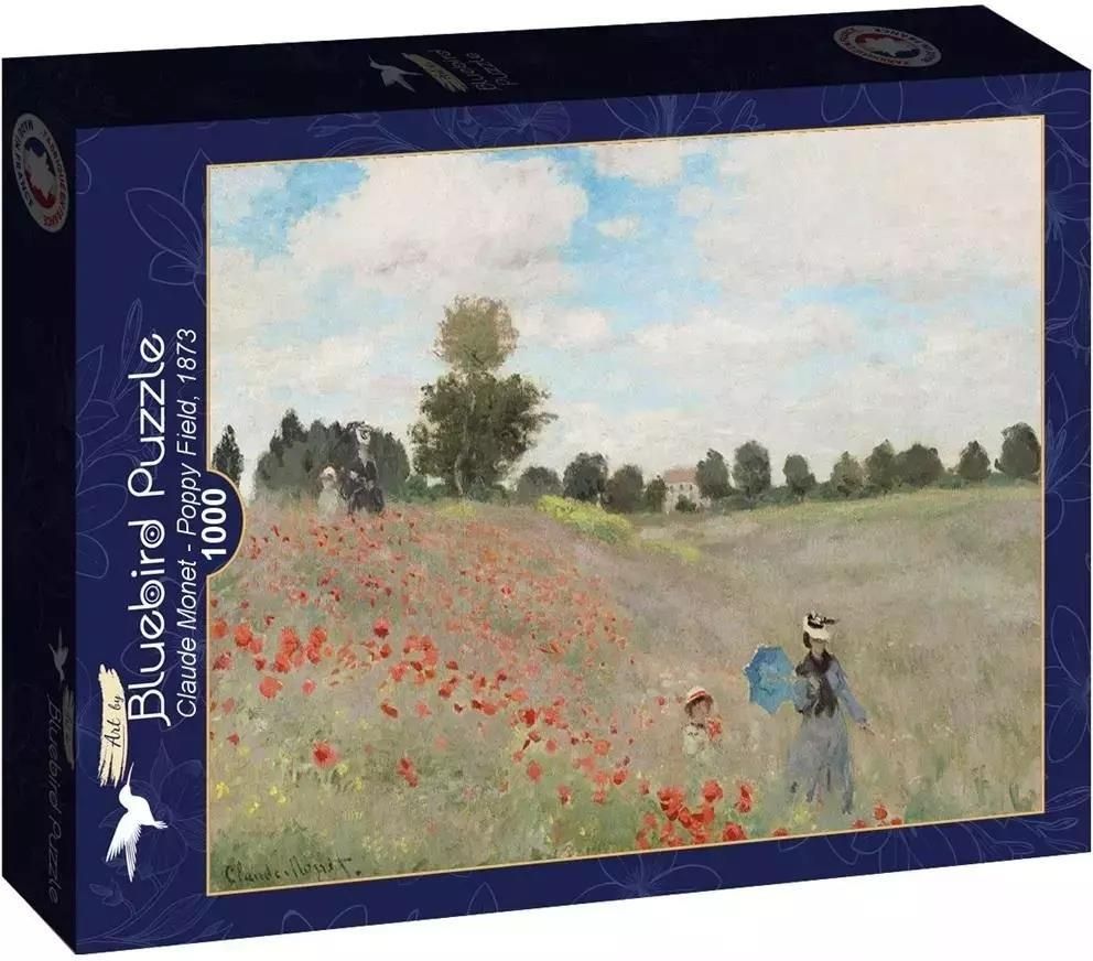 Bluebird Puzzle 1000 Claude Monet Pole Maków - Ceny i opinie - Ceneo.pl