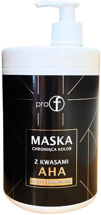Wats Pro-F Maska Chroniąca Kolor Włosów Zakwaszająca Aha 1000 ml