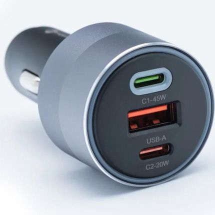 Forcell Samochodowa F Energy 65W 2X Usb C A Pd Qc 3 0 Czarna - zdjęcie 2