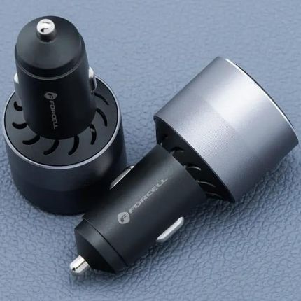Forcell Samochodowa F Energy 65W 2X Usb C A Pd Qc 3 0 Czarna - zdjęcie 4