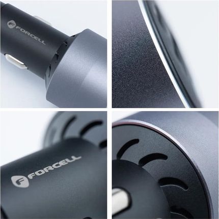 Forcell Samochodowa F Energy 65W 2X Usb C A Pd Qc 3 0 Czarna - zdjęcie 5