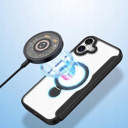 Etui Dux Ducis Skin X Pro Na Iphone 16 Z Magsafe Klapką I Podstawką Czar - zdjęcie 4