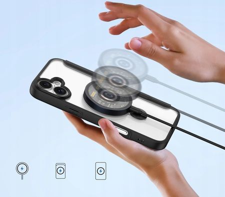 Etui Dux Ducis Skin X Pro Na Iphone 16 Z Magsafe Klapką I Podstawką Czar - zdjęcie 5