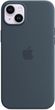 Apple Iphone 14 Plus Silicone Case With Magsafe Niebieski