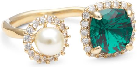 Lily And Rose Colette Ring Emerald Square