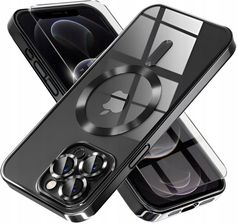 Etui Case Do Iphone 12 Pro Magsafe Ochrona Aparatu Szkło Hartowane 9H