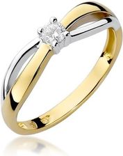 Zdjęcie Magar Rings Złoty Pierścionek Zaręczynowy M-248 0,10Ct - Dobiegniew
