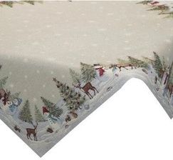 Zdjęcie Eurofirany Obrus Cho 1314 100x100cm Naturalny - Drezdenko