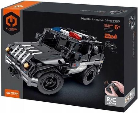 M&Z Klocki Im.Master Rc Pojazd Swat 2W1 355El.