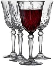 Zdjęcie Kieliszki do czerwonego wina kryształ Melodia 270 ml 4 sztuki Lyngby Glas - Kruszwica