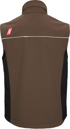 Nitras Safety Kamizelka Robocza Softshell Nitras Motion Tex Light 7167, Brązowa - zdjęcie 3