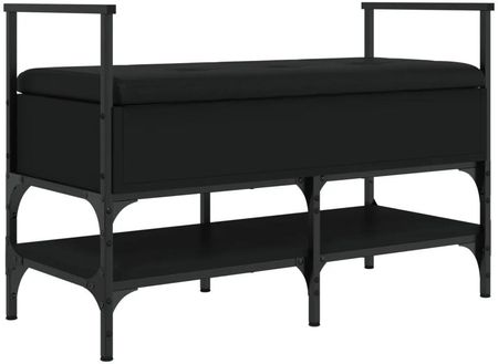 Zakito Home Lawa Na Buty Z Poduszką 85,5x42x57,5cm Czarny (ZH835229)