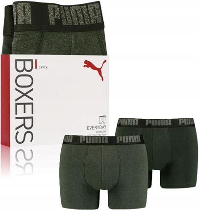 Bokserki męskie majtki PUMA basic BAWEŁNA 2PAK r. S