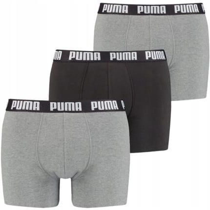 Bokserki męskie majtki PUMA basic BAWEŁNA 3PAK L
