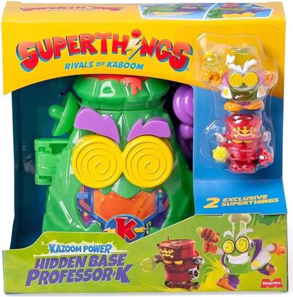 Super Things Kazoom Power Zestaw Tajna Kryjówka Profesora K + Figurka - zdjęcie 3