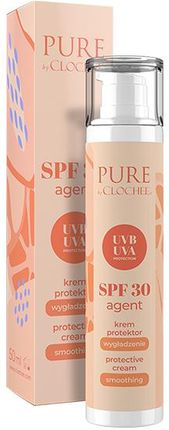 Krem Pure By Clochee Spf30 Agent Wygładzający Protektor Do Twarzy Z Spf30 50ml
