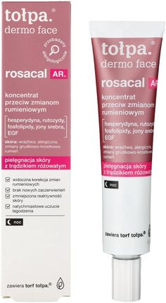 Tołpa Dermo Face Rosacal Ar Koncentrat Przeciw Zmianom Rumieniowym Na Noc 40ml