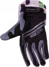 Zdjęcie Rękawiczki Rowerowe Profex Full Czarno-Szary - Bobolice