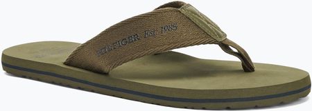 Japonki męskie Tommy Hilfiger 85 Beach Sandal army green | WYSYŁKA W 24H | 30 DNI NA ZWROT Wiosna 2025