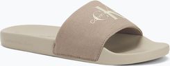 Klapki męskie Calvin Klein YM0YM01271 Slide Monogram Cv eggshell/atmosphere | WYSYŁKA W 24H | 30 DNI NA ZWROT Wiosna 2025
