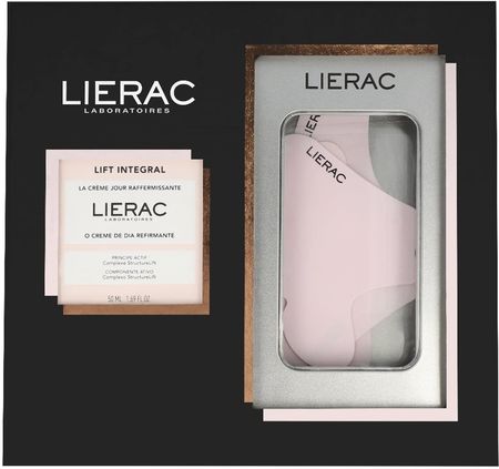 Lierac Krem Lift Integral Zestaw Dermokosmetyków Na Dzień + Płatki