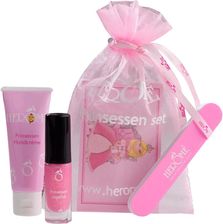 Herome Princess Set In Organza 3Pcs Zestaw Prezentowy Do Manicure Lakier Paznokci Krem Pilnik