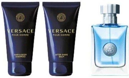Versace Pour Homme Edt 50ml + Żel 50 Ml+ Balsam Po Goleniu