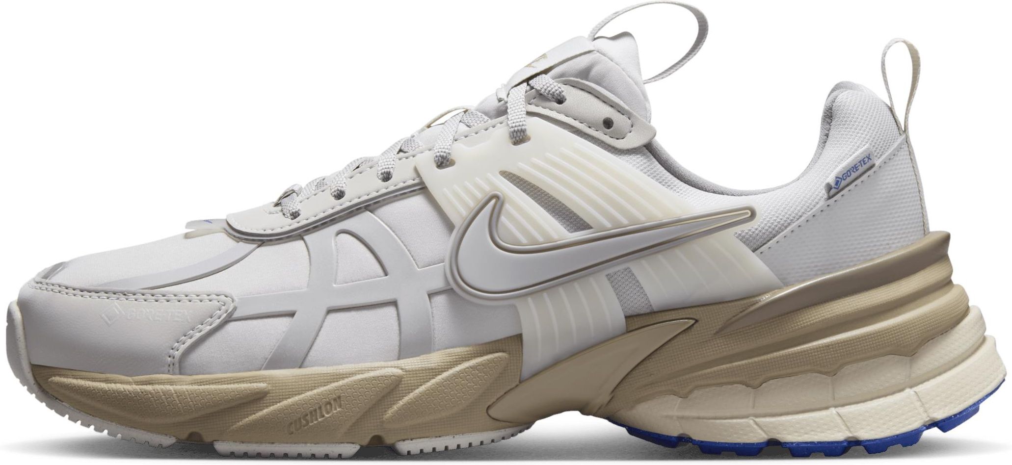 Damskie wodoszczelne buty Nike V2K Run GORE-TEX - Szary