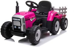 Zdjęcie Baby Mix Erick Jeździk Elektryczny Traktor Pink - Pyskowice
