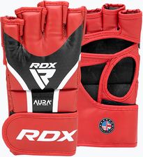 Zdjęcie Rękawice Grapplingowe Rdx Grappling Aura Plus T-17 Red - Radzymin
