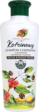 Herbaria Banfi Kofeinowy Szampon Codzienny Z Ekstraktem Z Rumianku I Nagietka 250ml