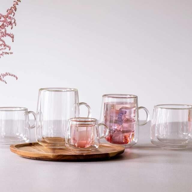 Bicchieri Da Latte Macchiato Villeroy & Boch Artesano Hot&Cold - Vetro Borosilicato Doppia Parete, 360 Ml, Lavabili In Lavastoviglie E Microonde