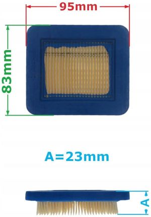 Filtr Powietrza Kosy Podkaszarki Husqvarna 345Fr 545Rx 545Fx Zamien - zdjęcie 2