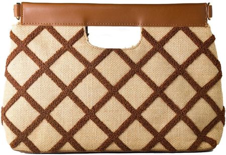 women's handbag laura ashley valetta-quilted-tan brown 30 x 20 x 9 cm (s0368598)