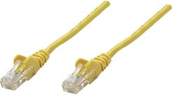 Intellinet patch cord RJ45, snagless, kat. 5e UTP, 10m żółty (325974)