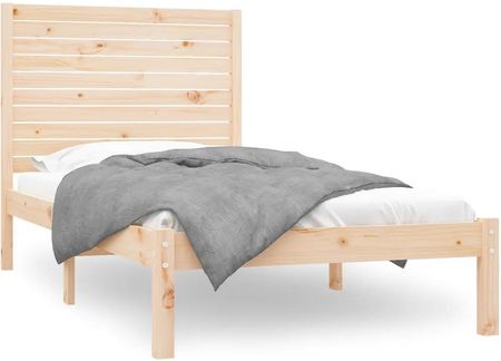 Zakito Home Rama Łóżka Z Litego Drewna Sosnowego 90x200cm Naturalny Bez Materaca (ZH3104593)