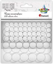 Zdjęcie Titanum Rzepy Samoprzylepne Okrągłe Białe 69Kpl - Lipno
