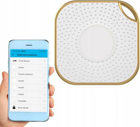 iTrack5 Lokalizator Bluetooth 5.0 Brelok Kluczy Telefonu Portfela Alarm