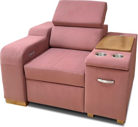 Fotel Rose 1 z relaxem elektrycznym oraz barkiem 120/100 cm